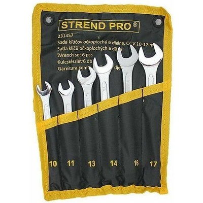 Strend Pro Sada kľúčov očkoplochá 6 dielna 10-17 mm HR31581
