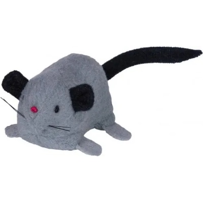 Nobby Играчка за котка плюшена мишка с привличаща сива 6, 5 см nobby Германия 66859