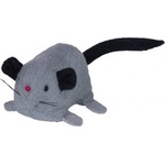 Nobby Играчка за котка плюшена мишка с привличаща сива 6, 5 см nobby Германия 66859