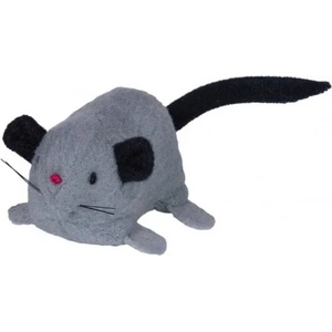 Nobby Играчка за котка плюшена мишка с привличаща сива 6, 5 см nobby Германия 66859