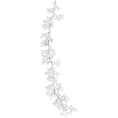 Biela zasnežená dekoračná vetvička Snowy - 22*5*104cm - J-Line by Jolipa