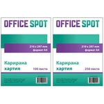 Office Spot Карирана хартия Print em опаковка 250 (02819-А)