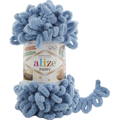 Alize příze Puffy 280 světlá jeans