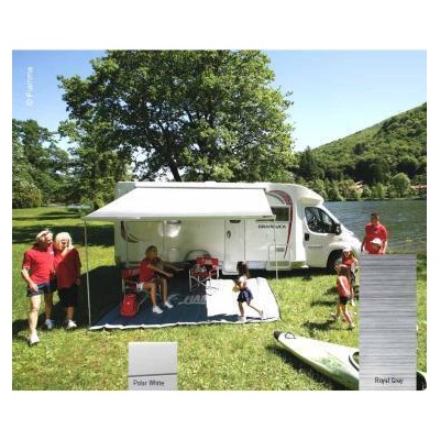 Fiamma Тента Fiamma F45S 3, 75m Royal Grey, бяла основа (437705)