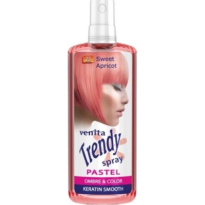 Trendy tónovací spray na vlasy 23 Sweet Apricot