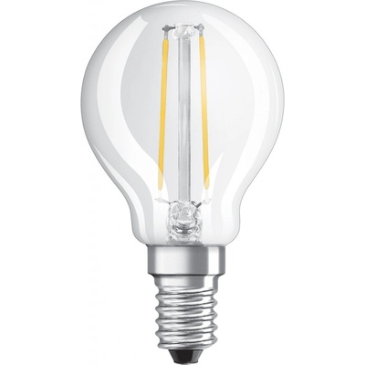 Osram LED žiarovka E14 P45 CL 2,5W = 25W 250lm 2700K Warm 300° Filament STAR