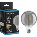 Mexen Vintis LED филаментна крушка E27, G95, 6W, Топла - 2200K, 450 lm, димна - L157-E27-0622-70 (L157-E27-0622-70)