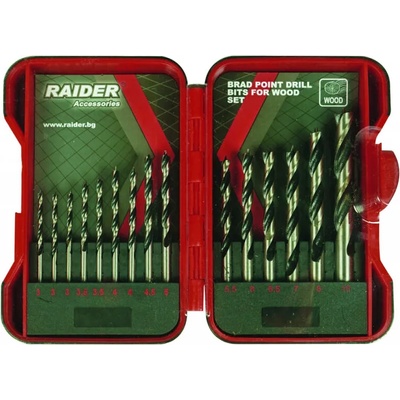 СВРЕДЛА ЗА ДЪРВО 15бр ф3-10мм К-Т (157791)