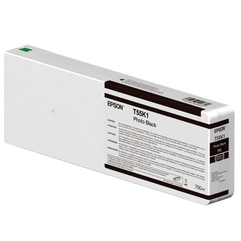 Epson T55K100 касета с мастило за фотография, черно, 700 мл (C13T55K100)