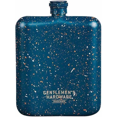 Nerezová placatice Blue Speckled Hip Flask Wild and Wolf – Zboží Dáma