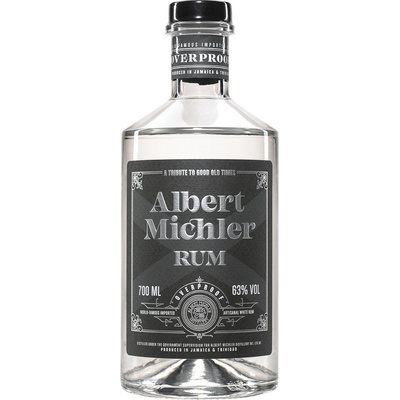 Albert Michler Overproof White 63% 0,7 l (holá láhev)