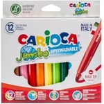 CARIOCA Флумастери с дебел писец Jumbo 12 цвята