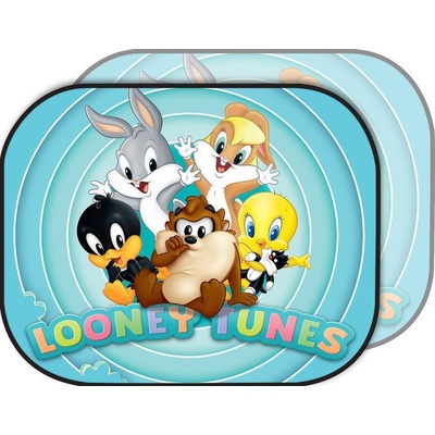 Seven Clona slnečná na bočné okno Looney Tunes 2ks