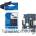 Brother Tape Gold on Navy Blue Brother TZE-RN54