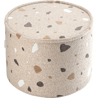 Wigiwama POUFFE Terrazzo SAND hnedý