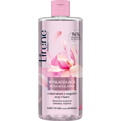 Lirene Magnolie vyhlazovací odličovací micelární voda 400 ml