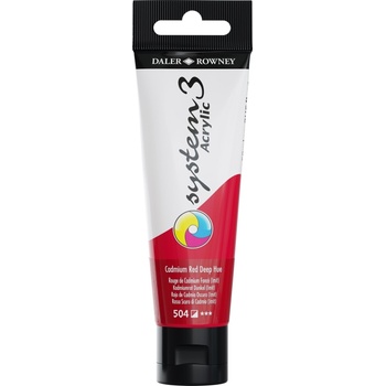 Image 1 of Daler-Rowney System3 АКРИЛНА боя Cadmium Red Deep Hue 59 ml 1 бр (129059504)