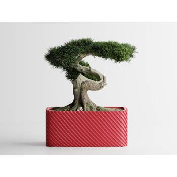 Кашпа Bonzai малка розов