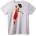 NOONEBRAND Тениска Баскетболен играч - 2XL, White