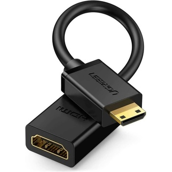 UGREEN Преходник Ugreen 20137, от Mini HDMI(м) към HDMI(ж), черен (20137)