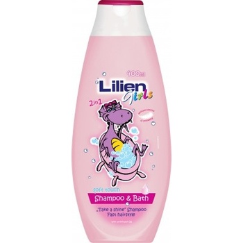 Lilien dětský šampon & pěna 2v1 pro dívky 400 ml