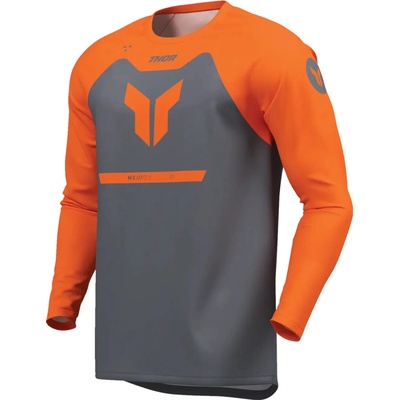 THOR RIDEMODE Menácia charcoal gray/orange
