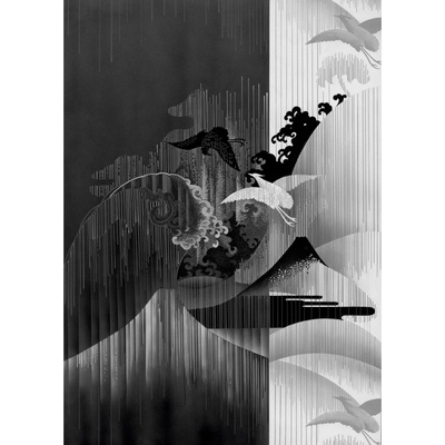 Komar Vliesová fototapeta Yin Yang rozměry 200 x 280 cm