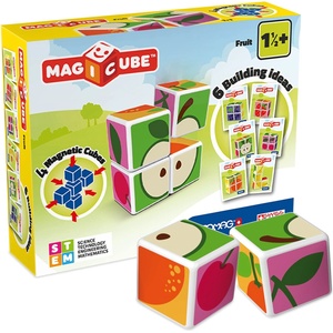 Geomag Комплект магнитни кубчета Geomag - Magicube, Плодове, 7 части (G131) - ozone