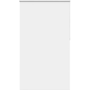 vidaXL Ролкова щора Blackout бял 130x230 см Ширина на плата 126, 6 см (4011992)