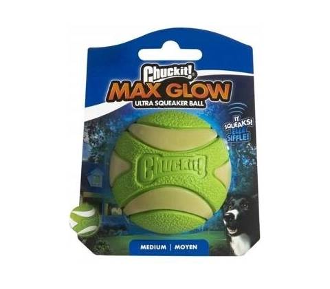 Chuckit! Max Glow Ultra Squeaker M