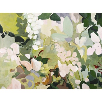 Malerifabrikken Картина с ръчно изрисувани елементи 90x118 cm Green Garden - Malerifabrikken (952-100755-120090)