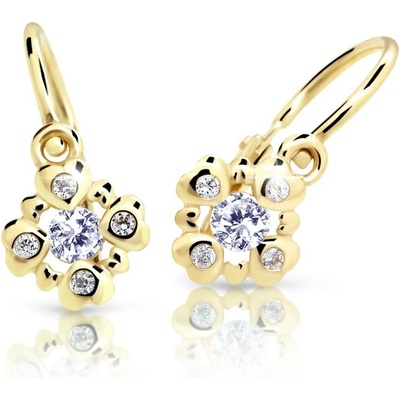 Cutie Kids Jewellery Gold Zlaté náušničky C2253