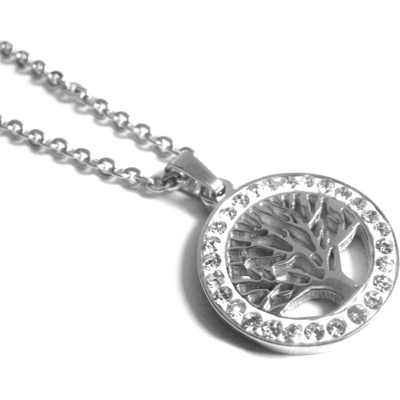 Steel Jewelry Náhrdelník strom života z chirurgické oceli NH150223