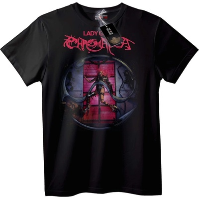 NOONEBRAND Тениска Lady Gaga Chromatica - 2XL, Black