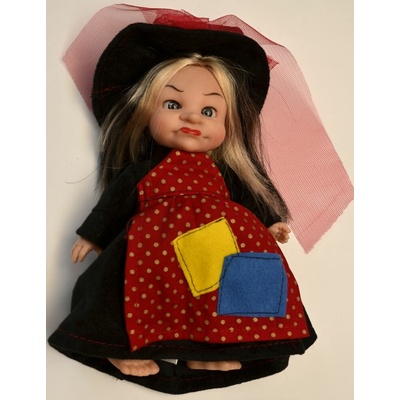BW Original Dolls Malá čarodejnica - vlasy s melírom
