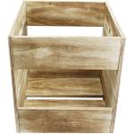 Muziker Self-Assembly Plywood Record Storage Case LP кутия за запис Natural (MUZR39A)