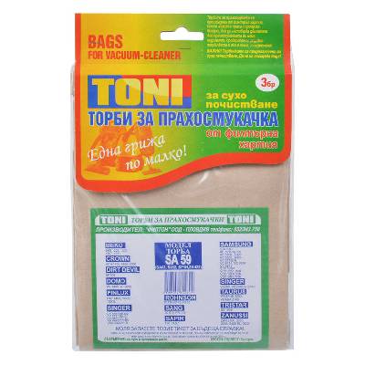 ХАРТ. ТОРБ. toni sa59 x3 coala sa59 x3 3 БР (3800091802814)