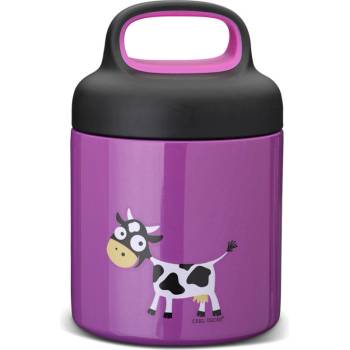 Carl Oscar Детски термос за храна Carl Oscar 109102, 300 мл, Запазва храната топла до 4 часа, VacuumShield, Без BPA, Лилав (109102)