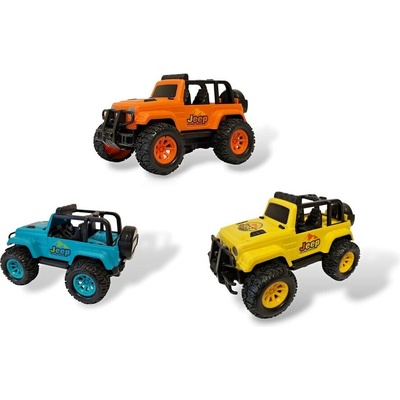 Jeep Off Road auto na zotrvačník 14cm náhodná