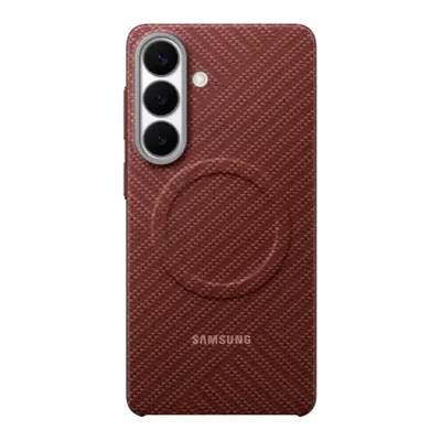 Samsung Калъф, Samsung S26+ Carbon Magnet Case Coral Red (EF-KS947SREGWW)