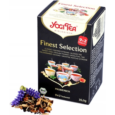 YOGI TEA Finest Selection výběrová sada BIO čajů 18 n.s.
