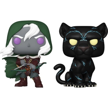 Funko Комплект фигури Funko POP! Games: Dungeons & Dragons - Drizzt Do'Urden & Guenhwyvar (099589)