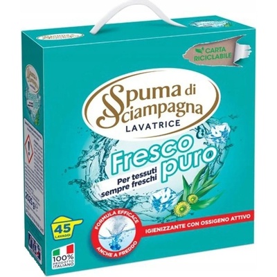 Spuma di Sciampagna Lavatrice Fresco puro prášok na pranie 2,025 kg 45 PD