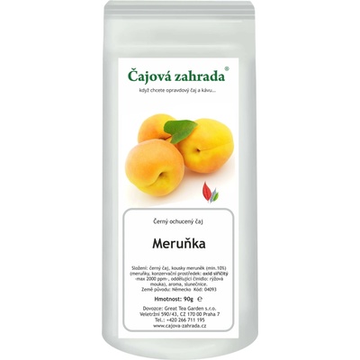 Čajová zahrada Meruňka černý ochucený čaj 1 kg