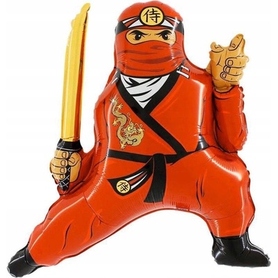 Grabo Balón červený ninja 32"