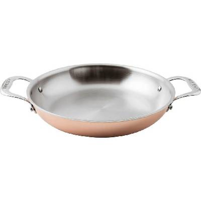 Sambonet Paderno Industrie PÁNEV MĚDĚNÁ PAELLA - 2 DRŽADLA 20 cm