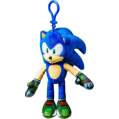 Přívěsek na klíče Plyšový Sonic the Hedgehog Alltoys, 12 cm