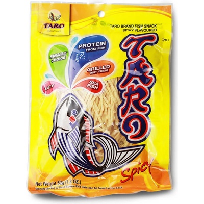 TARO BRAND Rybí snack štiplavý 52 g