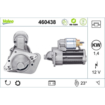 VALEO Štartér 460438