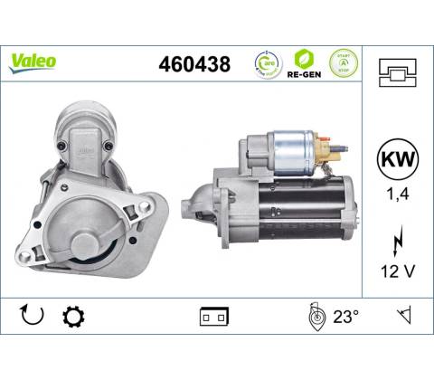 VALEO Štartér 460438
